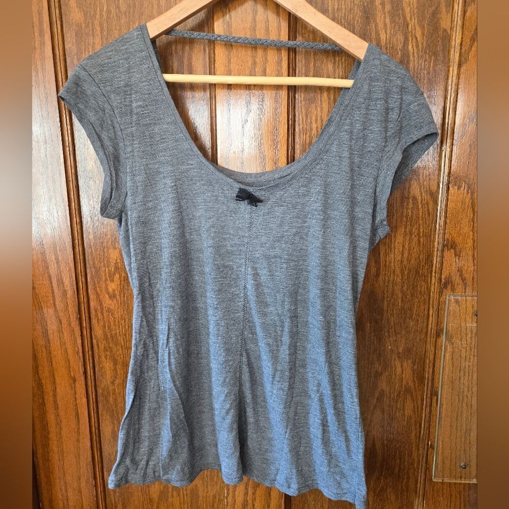 aerie Scoopneck Short Sleeve T Shirt SMALL
